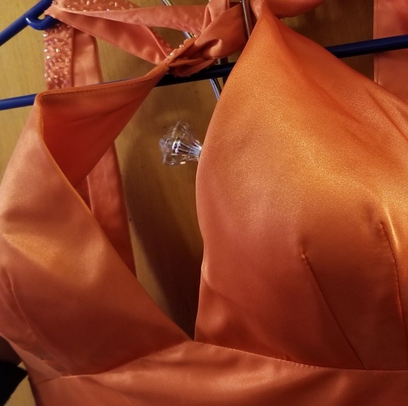 Orange dress - Picture 1 of 4